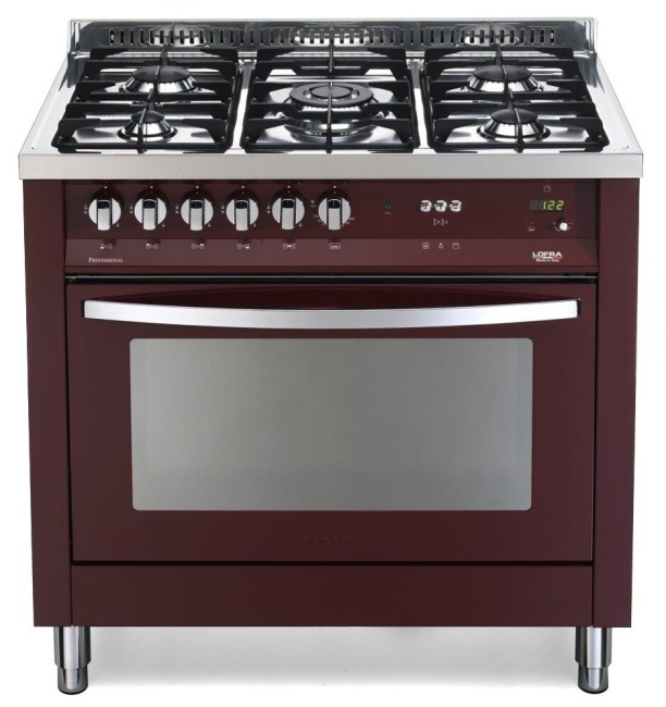 Газовая плита Lofra PRG 96 GVT бордовый