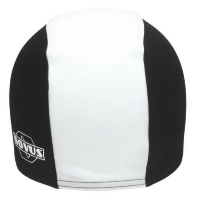 Шапочка для плавания Novus NPC-21 черный/белый