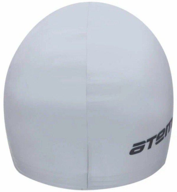 Шапочка для плавания Atemi TC308 тонкий силикон серебро