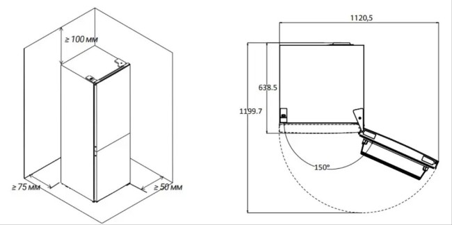 Холодильник Nordfrost RFC 350D NFW
