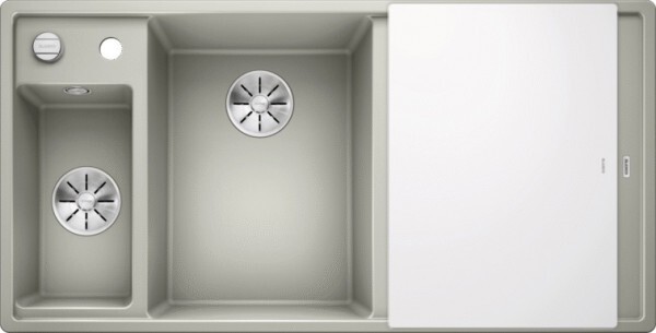 Кухонная мойка Blanco Axia III 6 S жемчужный чаша слева (524656)