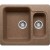 Кухонная мойка Polygran F-09-307 терракот Кухонная мойка Polygran F-09-307 терракот