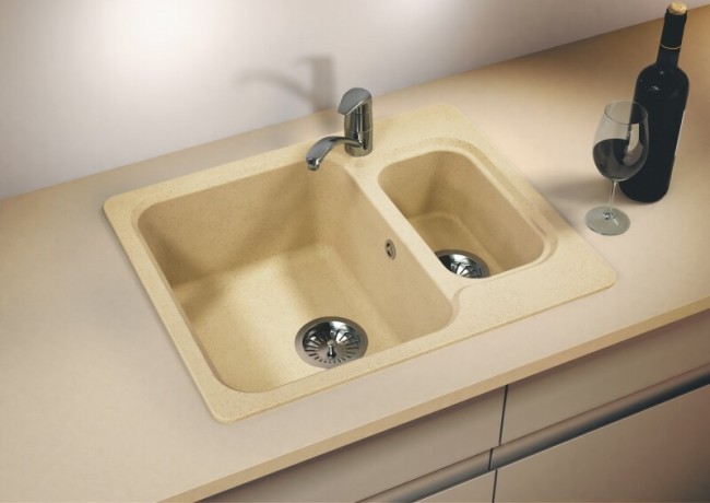 Кухонная мойка Polygran F-09-307 терракот Кухонная мойка Polygran F-09-307 терракот