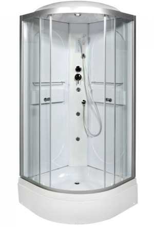 Душевая кабина Deto L580 с гидромассажем и электрикой