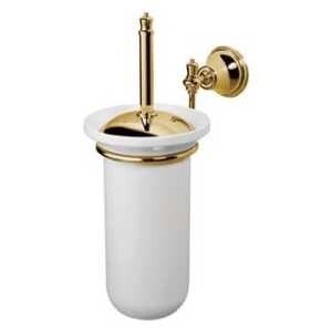 Стойка AM.PM 5 Oclock с туалетной щеткой золото (A2533301)