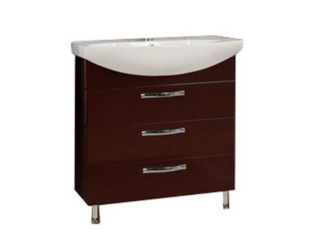 Тумба под раковину Aquaton Ария 80 Н (1A141301AA430) темно-коричневый Тумба под раковину Aquaton Ария 80 Н (1A141301AA430) темно-коричневый