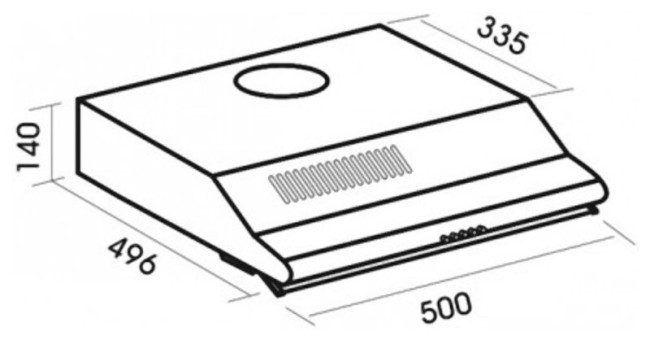 Вытяжка MBS Crocus 150 Brown