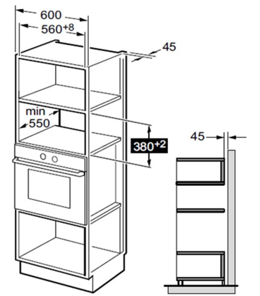 Встраиваемая микроволновая печь Maunfeld MBMO925SGB09