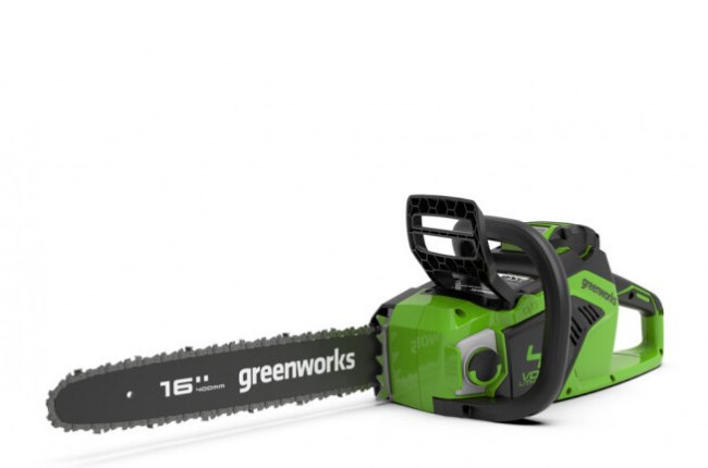 Цепная пила аккумуляторная GreenWorks GD40CS18K2 (2005807UA) Цепная пила аккумуляторная GreenWorks GD40CS18K2 (2005807UA)