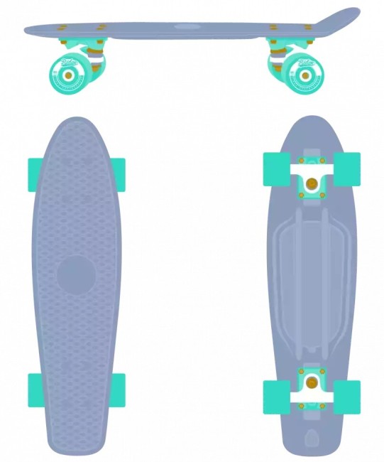 Круизер Ridex Shark 27''x8'' пластиковый Круизер Ridex Shark 27''x8'' пластиковый