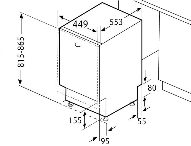 Встраиваемая посудомоечная машина Delonghi DDW09S Diamond