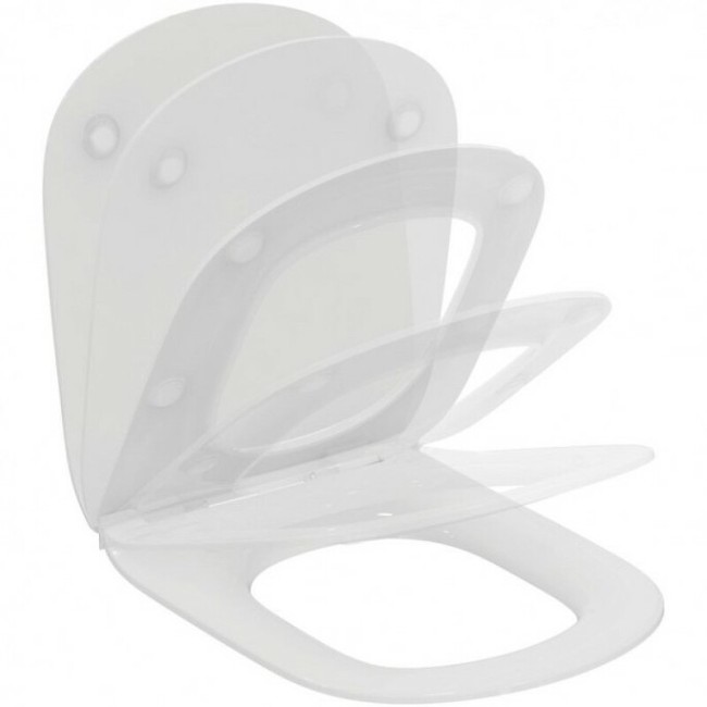 Крышка-сиденье Jacob Delafon Tesi T 352701 с микролифтом