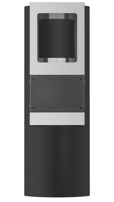 Каминная вытяжка Maunfeld Lee Wall (sensor) 39 черный