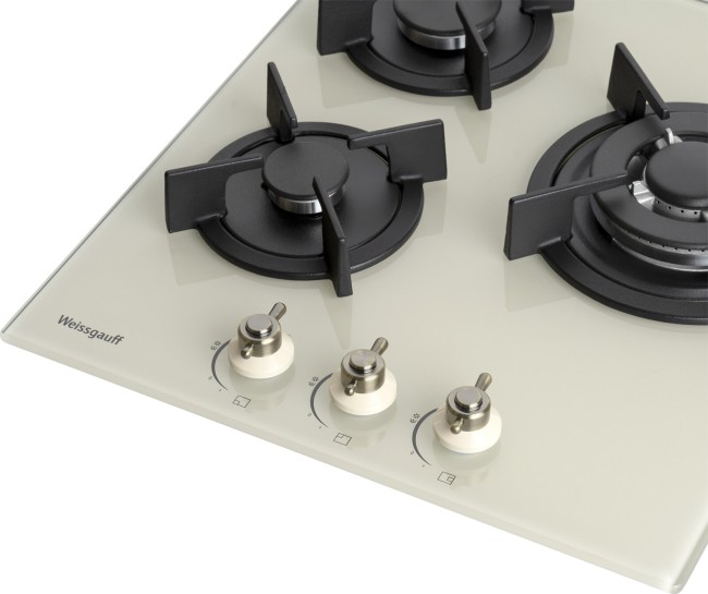 Встраиваемая газовая варочная панель Weissgauff HGG 451 BeGh Встраиваемая газовая варочная панель Weissgauff HGG 451 BeGh