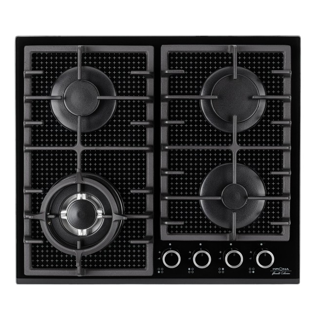 Встраиваемая газовая варочная панель Kronasteel ARDORE 60 BL