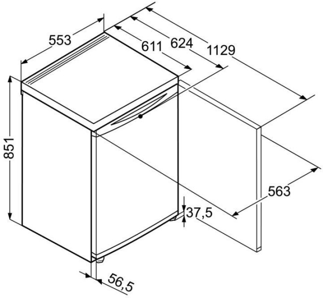 Морозильная камера Liebherr G 1213