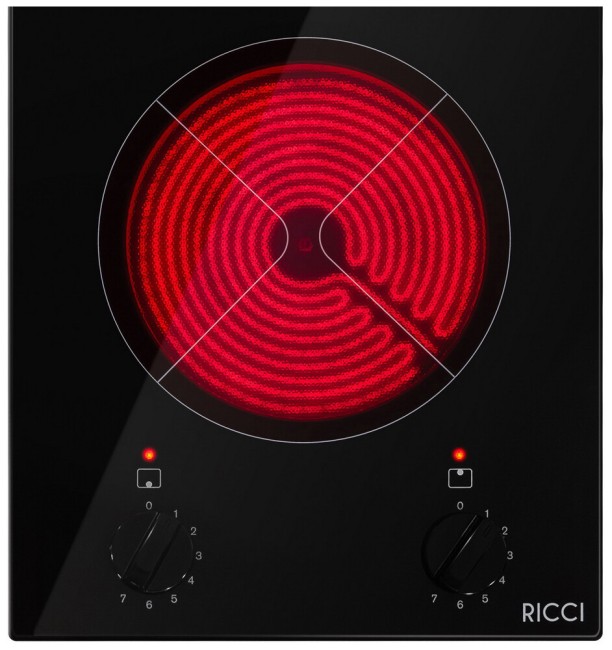 Встраиваемая электрическая варочная панель Ricci KS-T23011R Встраиваемая электрическая варочная панель Ricci KS-T23011R