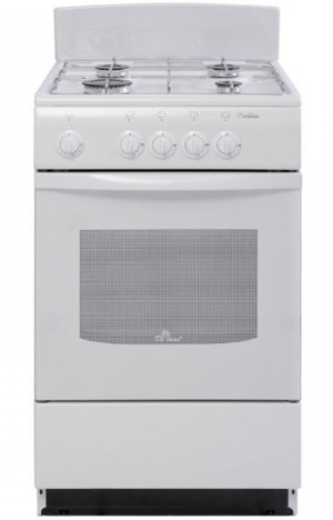 Газовая плита DeLuxe 5040.38 г белый