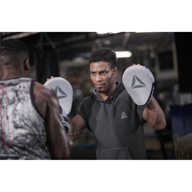 Лапы Reebok RSCB-11150GR Retail Hook and Jab Pads-Grey
