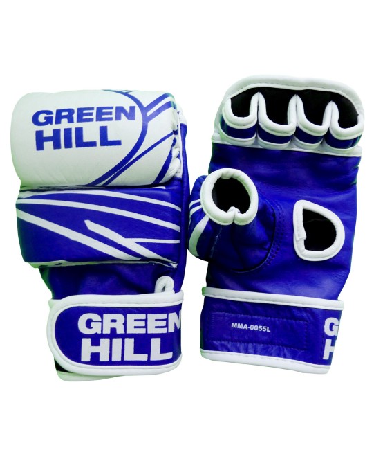 Перчатки для MMA Green Hill MMA-0055L M синий/белый