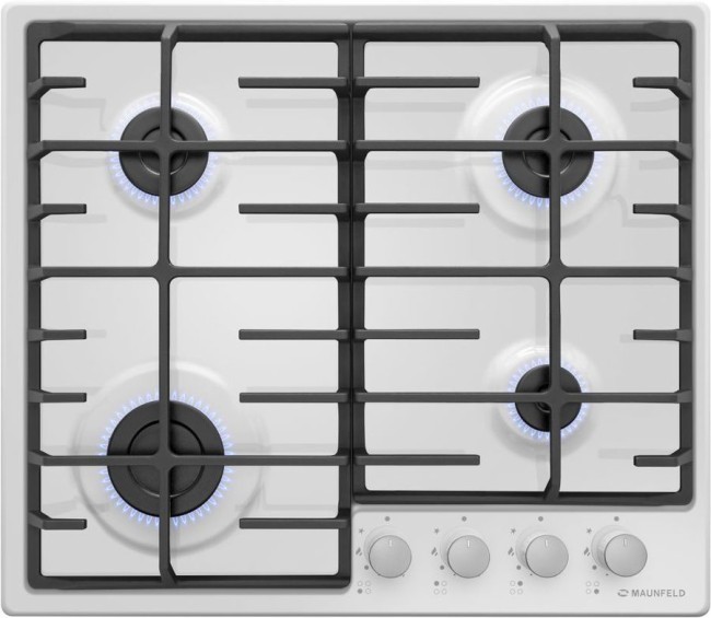 Встраиваемая газовая варочная панель Maunfeld EGHE.64.6CW/G Встраиваемая газовая варочная панель Maunfeld EGHE.64.6CW/G