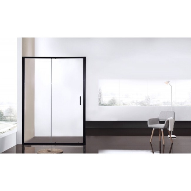 Душевая дверь Bravat Blackline BD120.4101B Душевая дверь Bravat Blackline BD120.4101B