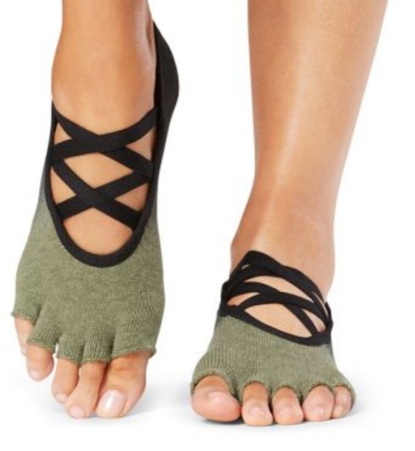 Нескользящие носки ToeSox Elle S Оливковый омбре (S05925OVO\OO-OS-SE) Нескользящие носки ToeSox Elle S Оливковый омбре (S05925OVO\OO-OS-SE)