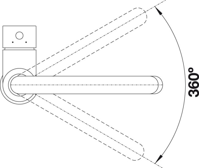Кухонный комплект Blanco RIONA 45 Silgranit жасмин (521399) + MIDA жасмин (524205) 521399M2