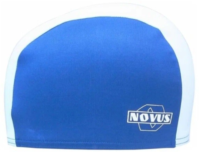 Шапочка для плавания Novus NPC-31 синий/белый