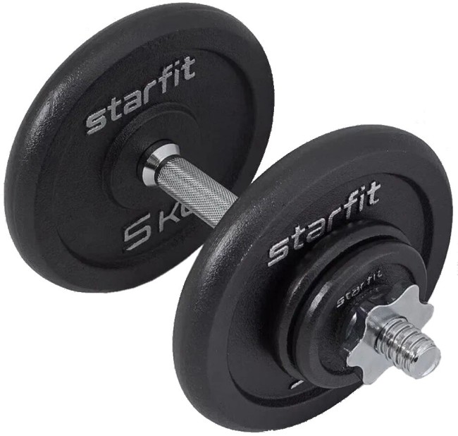 Гантель разборная Starfit DB-715 14 кг Гантель разборная Starfit DB-715 14 кг