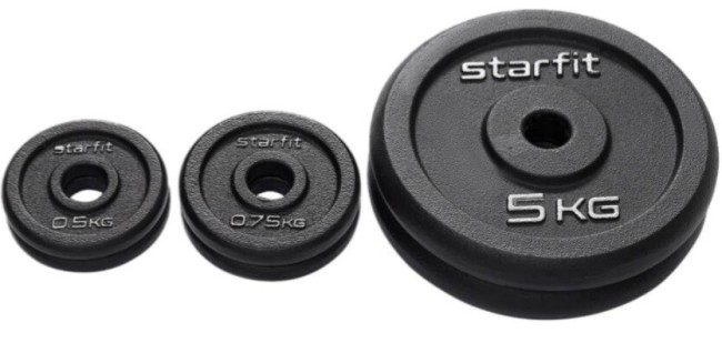 Гантель разборная Starfit DB-715 14 кг Гантель разборная Starfit DB-715 14 кг