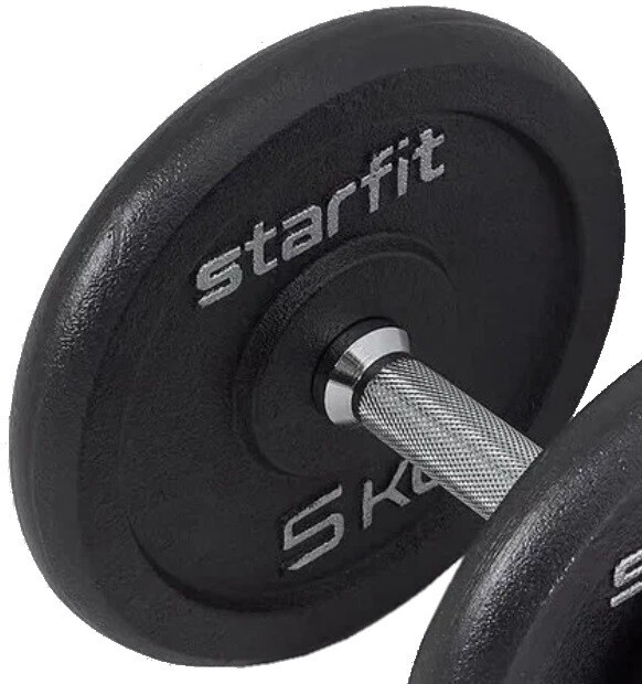 Гантель разборная Starfit DB-715 14 кг Гантель разборная Starfit DB-715 14 кг