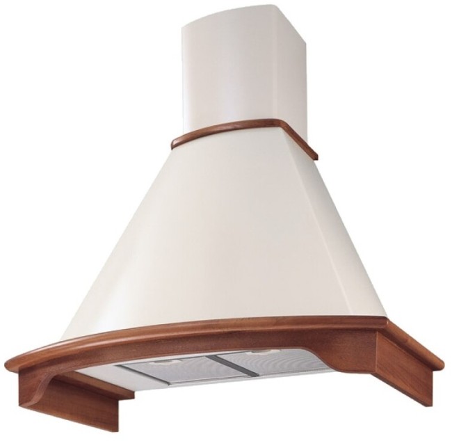 Каминная вытяжка Jetair Aspen Wh/A/90 t.grezzo