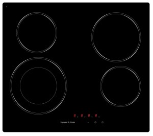 Встраиваемая электрическая варочная панель Zigmund & Shtain CNS 026.60 BX Встраиваемая электрическая варочная панель Zigmund & Shtain CNS 026.60 BX
