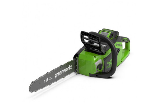 Цепная пила аккумуляторная GreenWorks GD40CS18K4 (2005807UB) Цепная пила аккумуляторная GreenWorks GD40CS18K4 (2005807UB)
