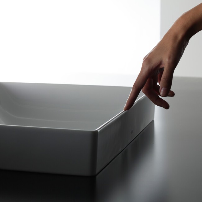 Раковина полувстраиваемая Toto TR (L4716RE#XW) белый