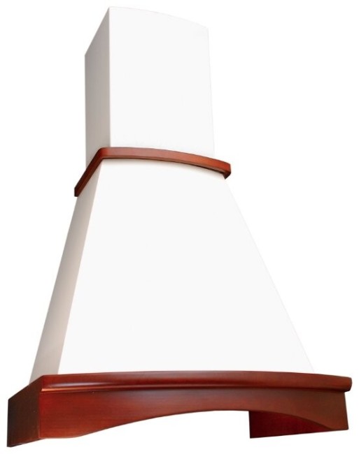 Каминная вытяжка Elikor Ротонда 650 50 бежевый/бук светло-коричневый