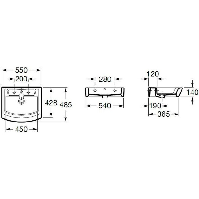 Раковина Roca Hall 7327881000