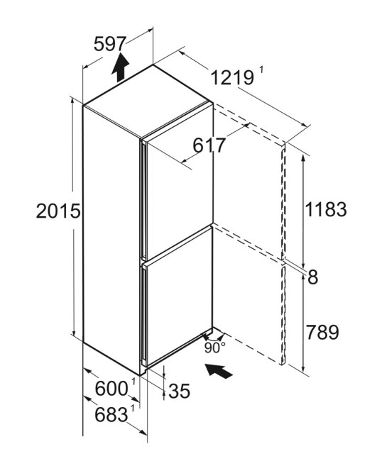Холодильник Liebherr CNgwc 5723-22 001