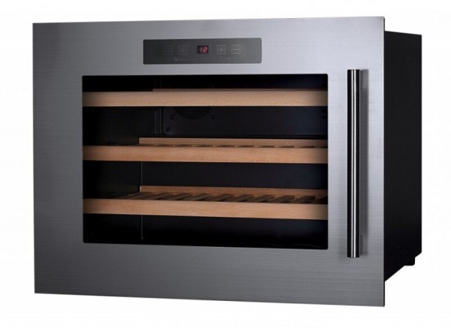 Встраиваемый винный шкаф Dunavox DX-24.56BSK(В) (петли слева) Встраиваемый винный шкаф Dunavox DX-24.56BSK(В) (петли слева)