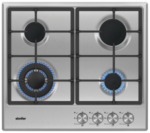 Встраиваемая газовая варочная панель Simfer H60V41M516
