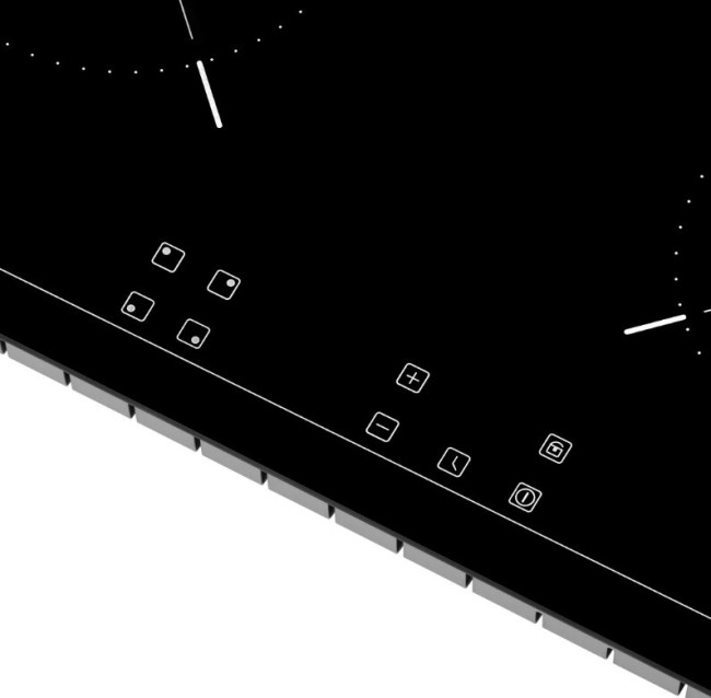 Встраиваемая электрическая варочная панель Meferi MEH604BK Light Встраиваемая электрическая варочная панель Meferi MEH604BK Light
