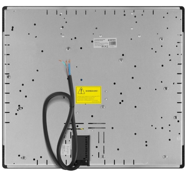 Встраиваемая электрическая варочная панель Meferi MEH604BK Light Встраиваемая электрическая варочная панель Meferi MEH604BK Light