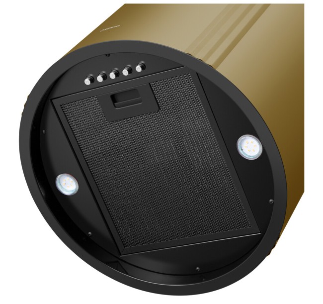 Островная вытяжка Maunfeld Lee Push 397 золотой Островная вытяжка Maunfeld Lee Push 397 золотой