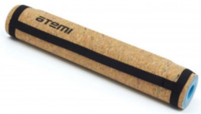 Коврик для йоги и фитнеса Atemi AYM043, TPE, пробка, 173х61х0,4 см, бирюзовый Коврик для йоги и фитнеса Atemi AYM043, TPE, пробка, 173х61х0,4 см, бирюзовый