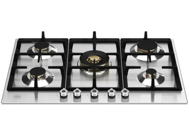 Встраиваемая газовая варочная панель Bertazzoni P755CPROX Встраиваемая газовая варочная панель Bertazzoni P755CPROX
