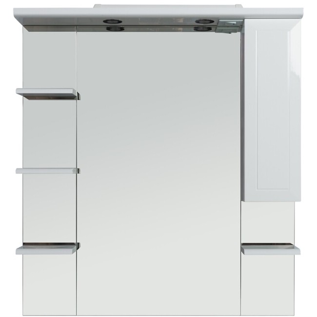 Зеркало-шкаф Rush FIJI 105 белый глянец (FIM180105W) Зеркало-шкаф Rush FIJI 105 белый глянец (FIM180105W)