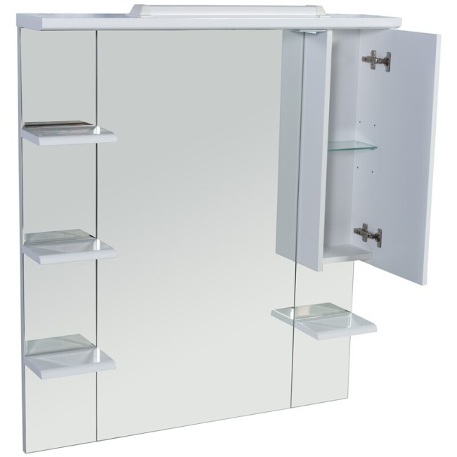 Зеркало-шкаф Rush FIJI 105 белый глянец (FIM180105W) Зеркало-шкаф Rush FIJI 105 белый глянец (FIM180105W)