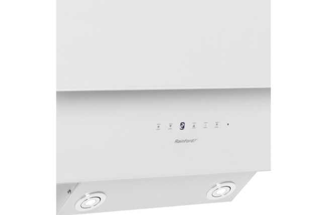 Каминная вытяжка Rainford RCH 3632 White glass