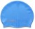 Шапочка для плавания Atemi TC303 тонкий силикон голубой